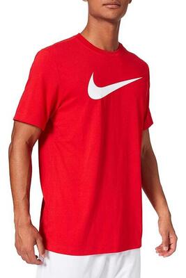 Heren-t-shirt met korte mouwen nike 657 rood