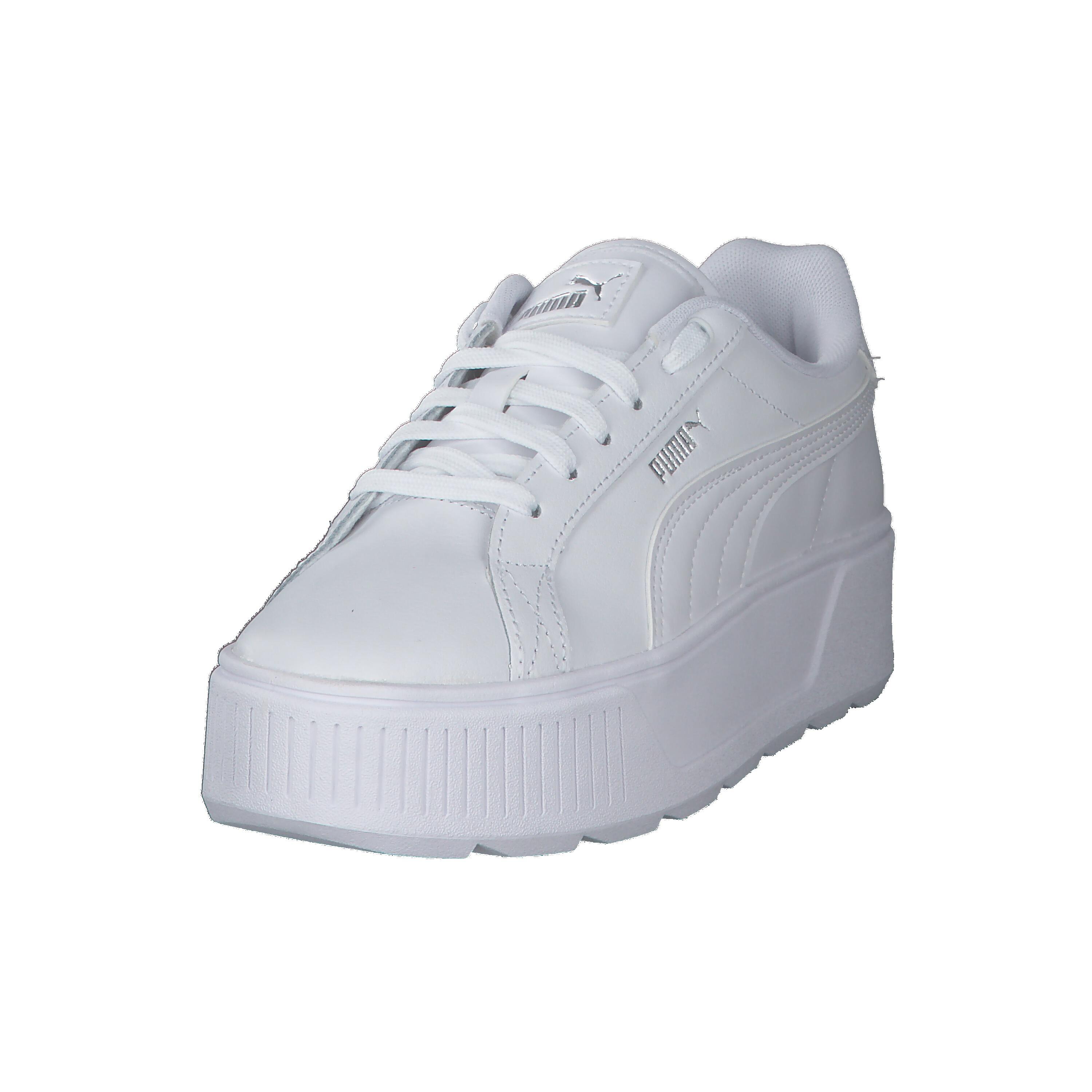 "Karmen" Sneaker für , Leder Damen Weiß 9/15