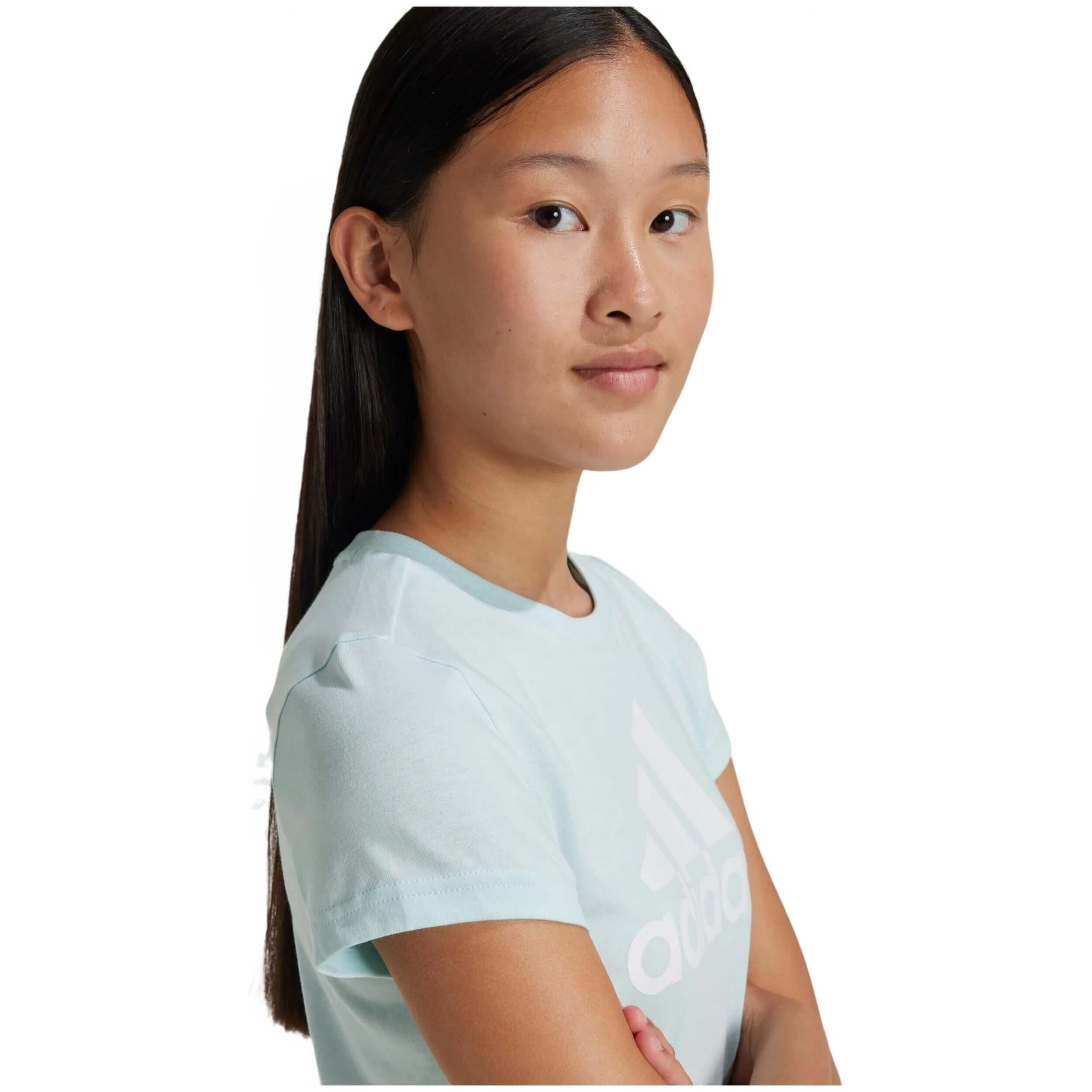 Maglia a maniche corte Adidas modello IZ3468 per ragazze 5/5