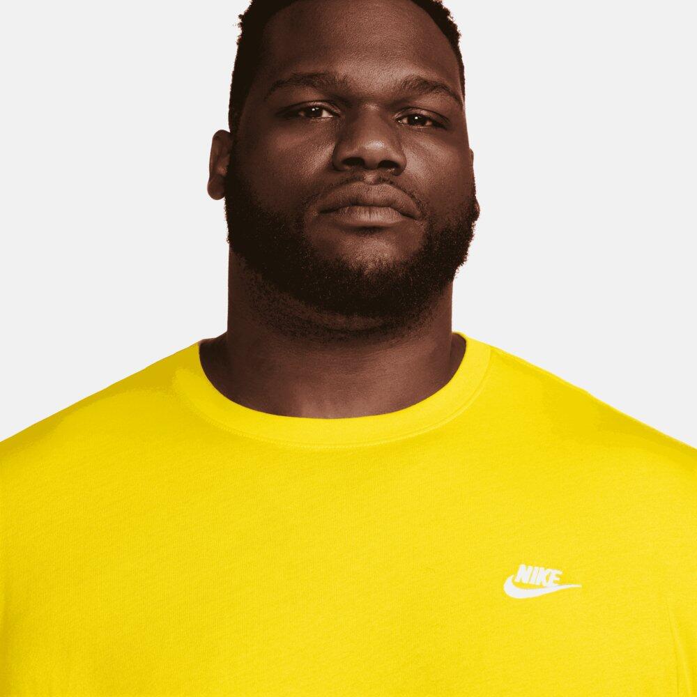 T-shirt uomo nike sportswear- giallo 5/5