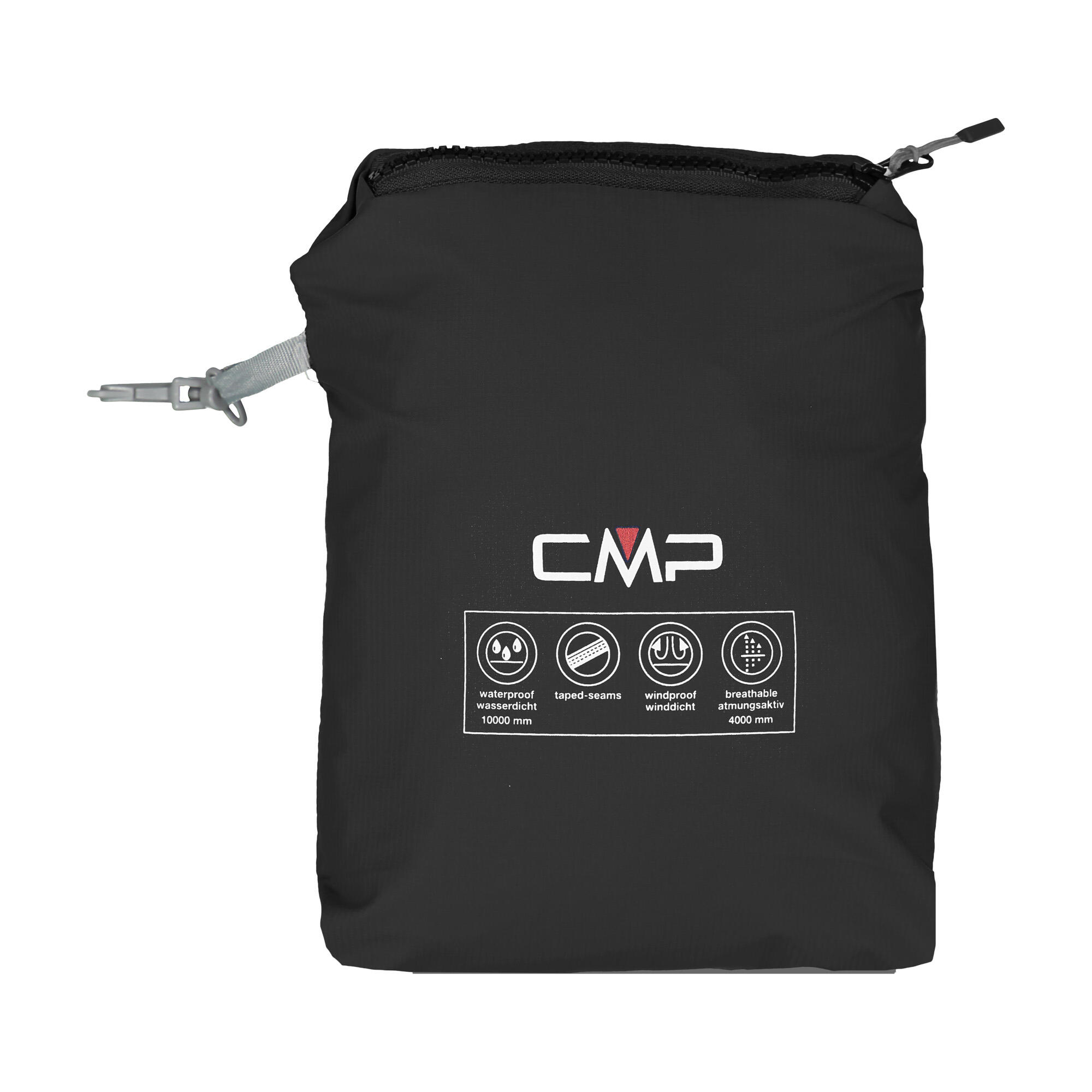 Chaqueta impermeable con capucha CMP Snaps 2/2