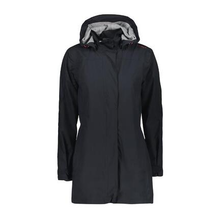 Veste imperméable à capuche avec boutons-pression femme CMP