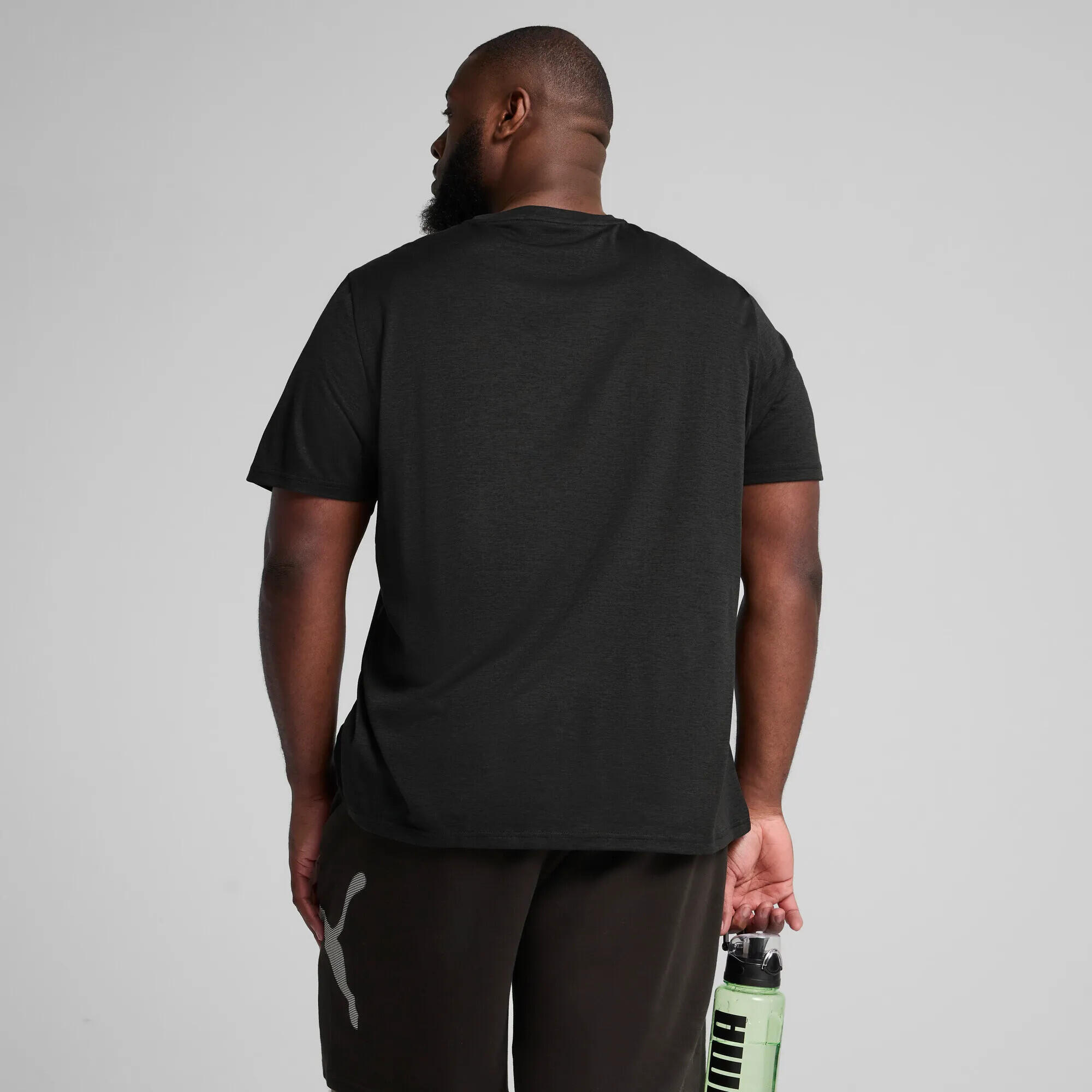 TAD ESSENTIALS Meliertes T-Shirt mit Cat Logo Herren PUMA 12/13