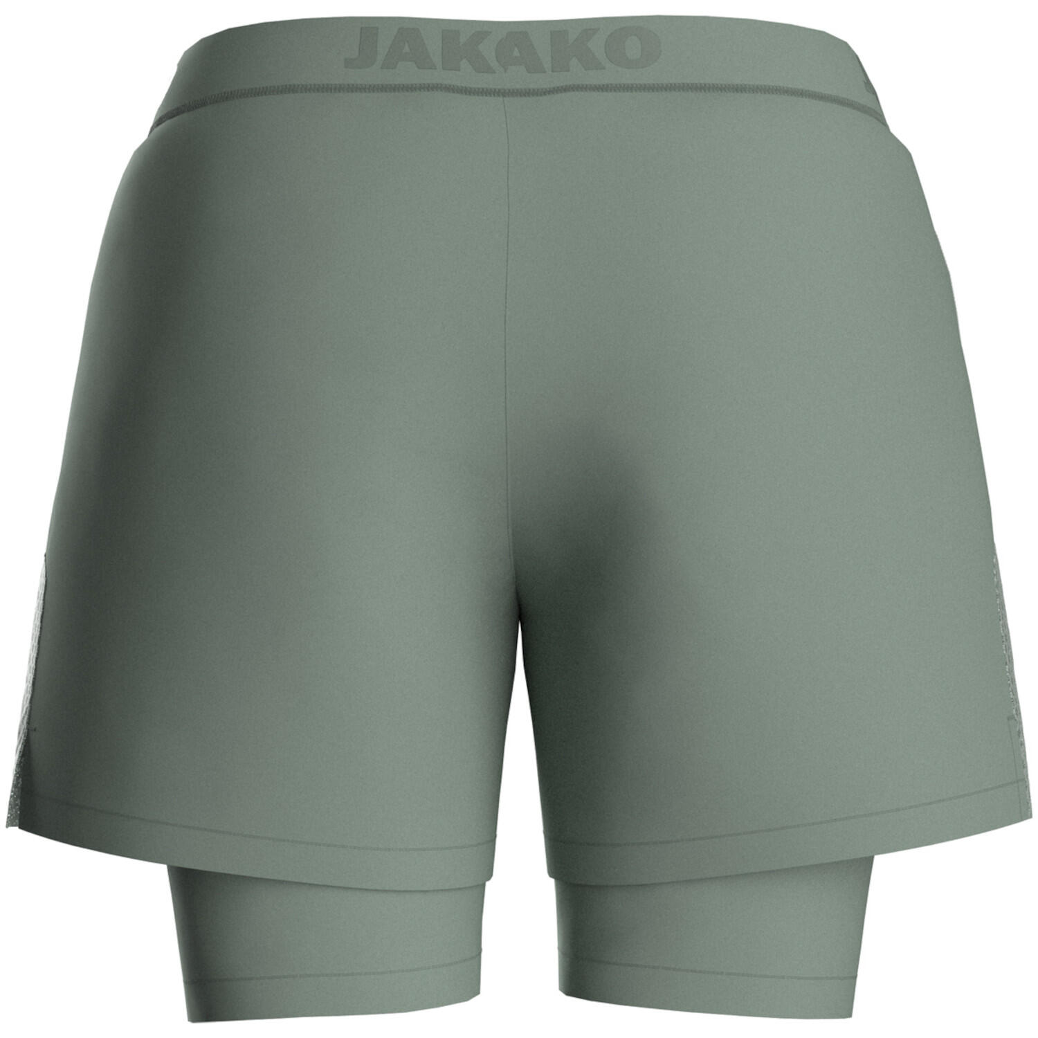 Jako Power 2-in-1 short dames - mintgroen 2/5