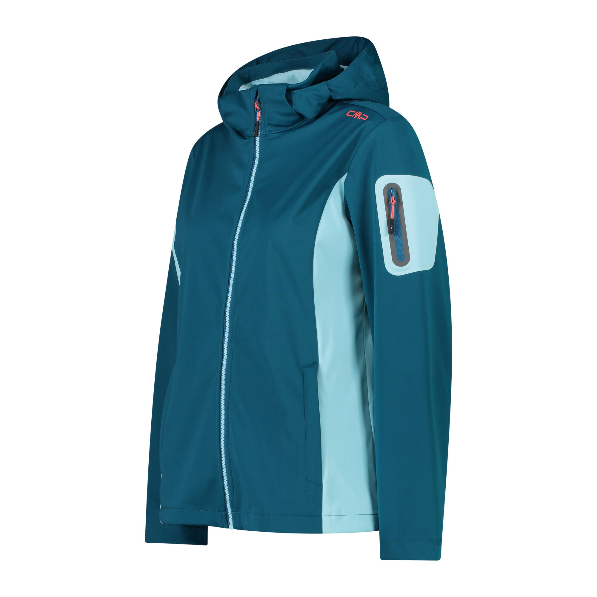 Damen wasserfeste Jacke mit Kapuze CMP 3/3