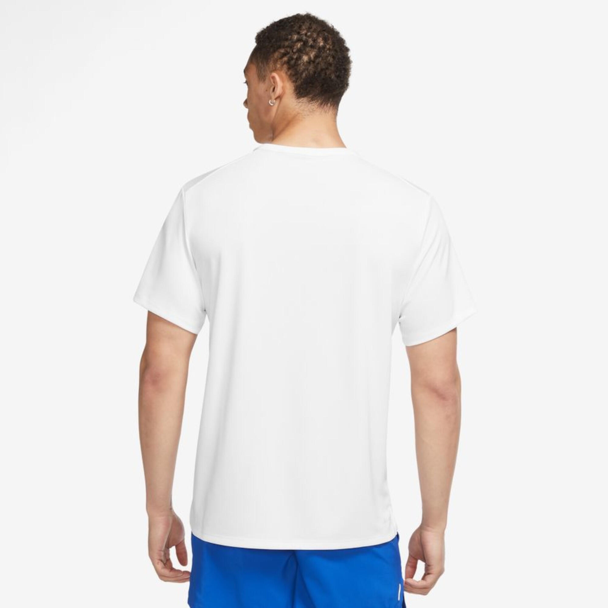 Camiseta para Hombre Nike Miller Blanco 2/4