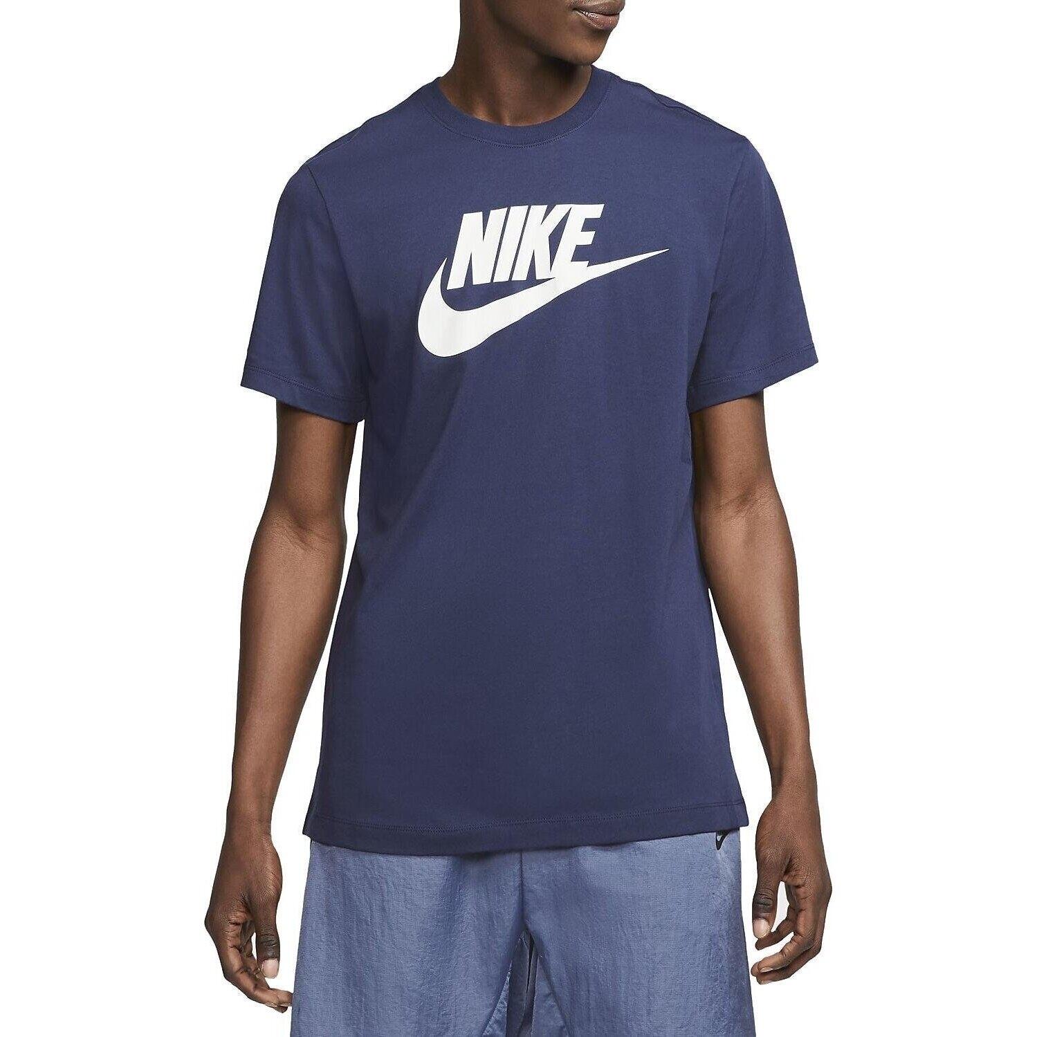 T-shirt Nike Sportswear Icon Futura, Bleu, Hommes 3/7