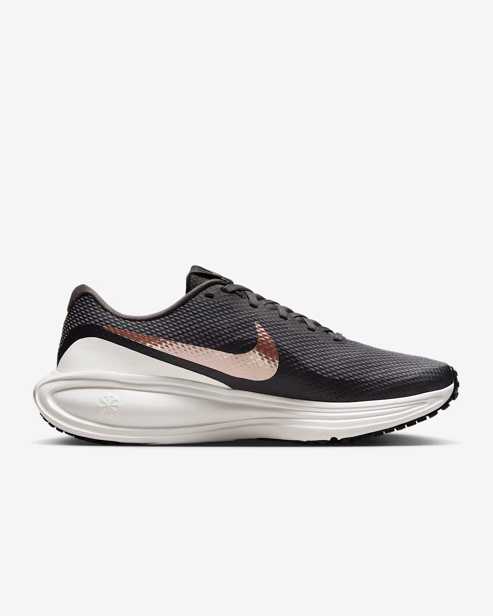 Nike Sapatilhas Para Revolution 8 Preto Mulher Cinzento da Decathlon