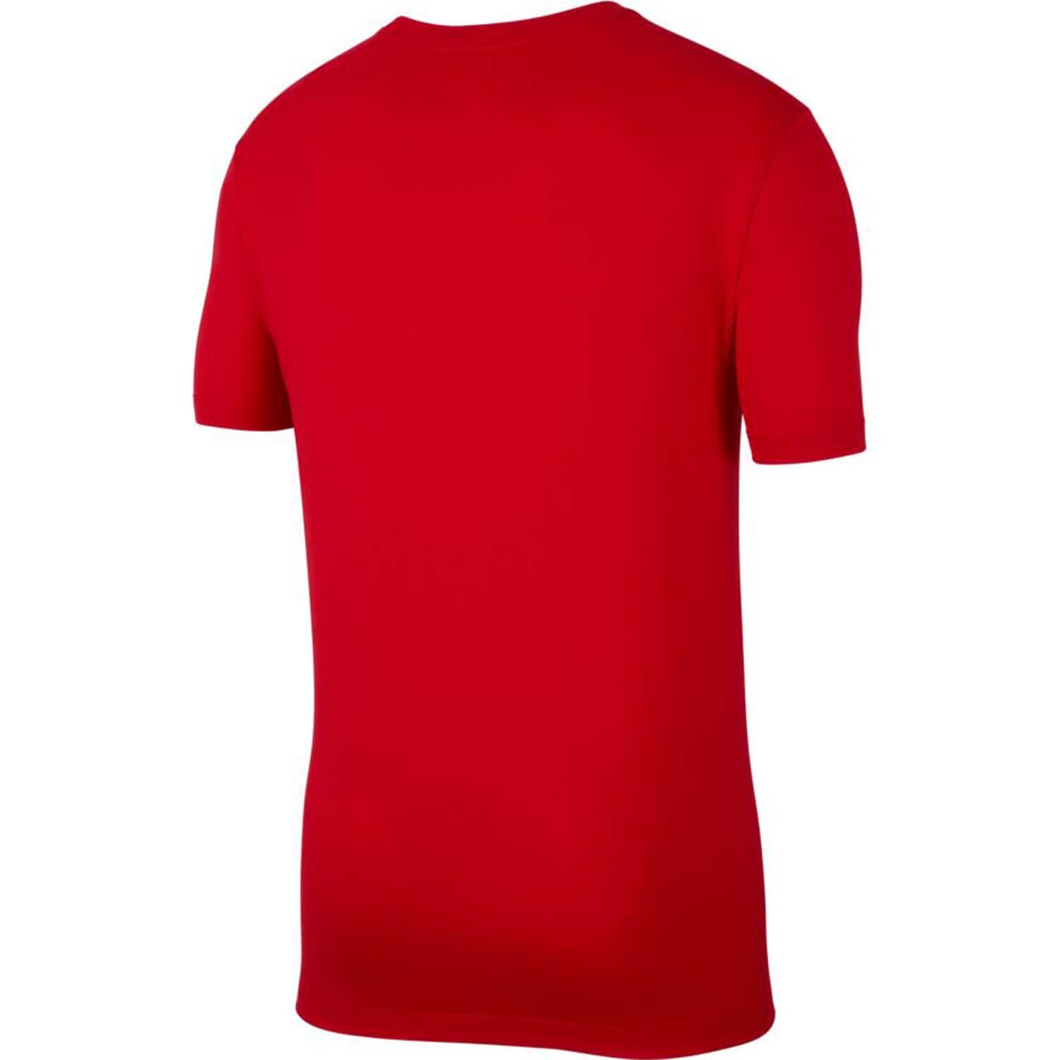 T-shirt uomo nike rosso 2/5