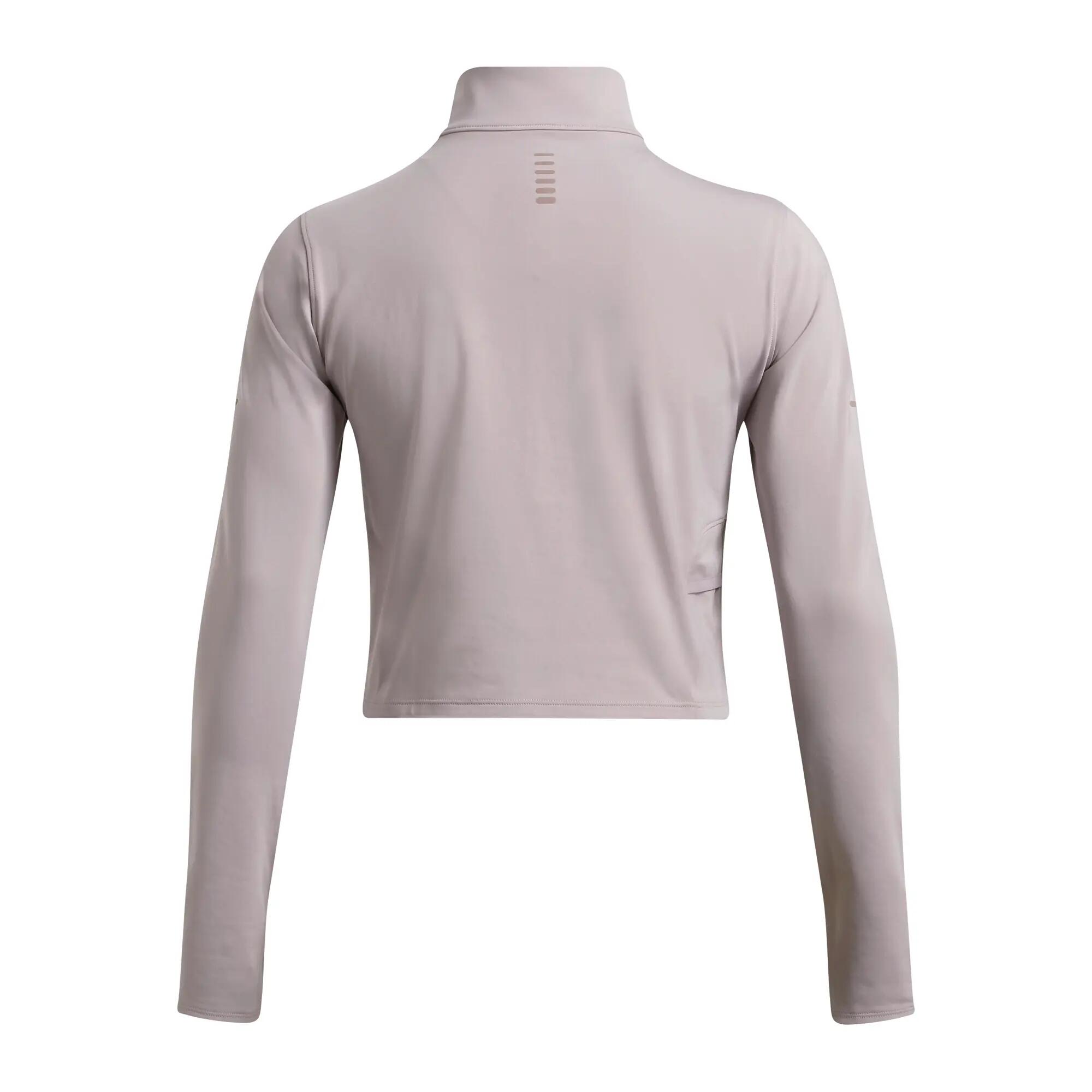 Felpa 1/2 zip in maglia donna Under Armour Launch Elite 2/4