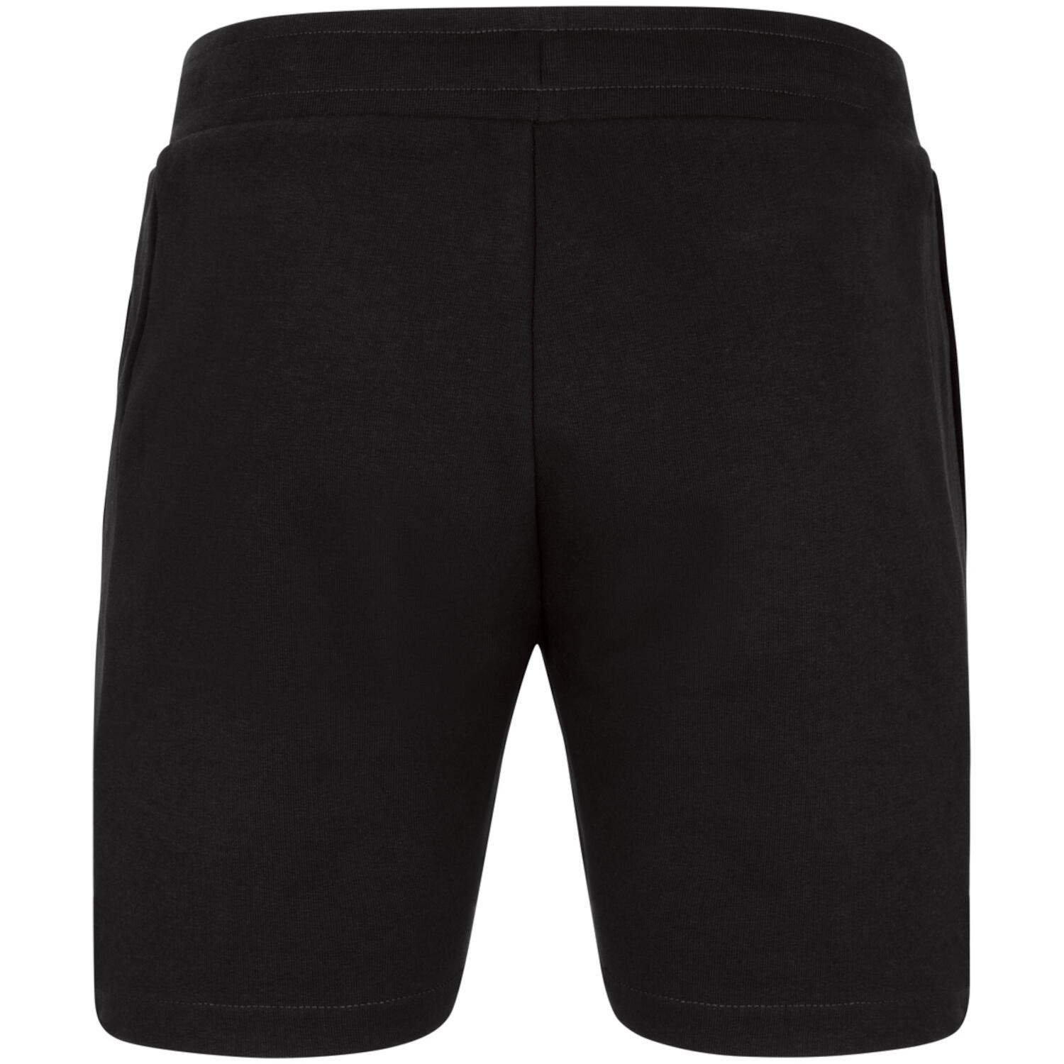 Jako Base dames short - zwart, GOTS biologisch katoen 2/3