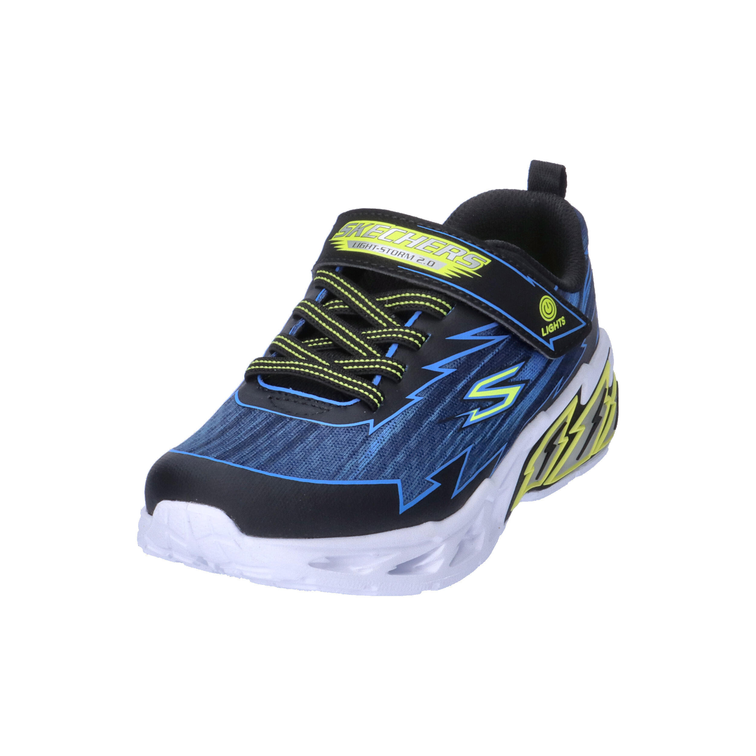 Ténis Skechers Modelo Light Storm 2.0-bolt Cor Azul 9/10