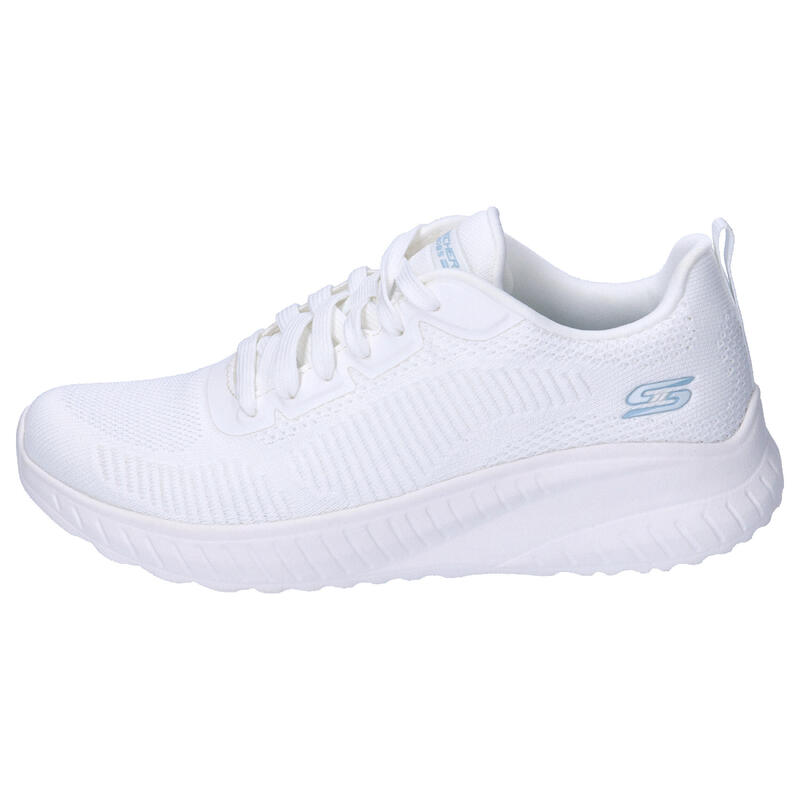 Baskets Femme Baskets Skechers BOBS SQUAD CHAOS - FACE O Blanc Blanc Skechers