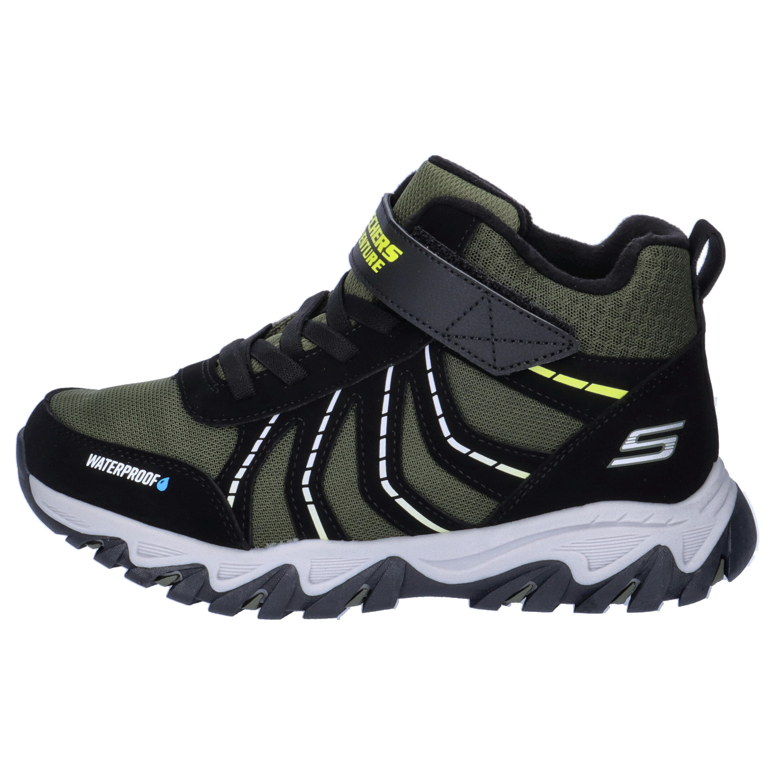 Botas Skechers Rugged Ranger - Storm Trail, Preto, Crianças 10/10