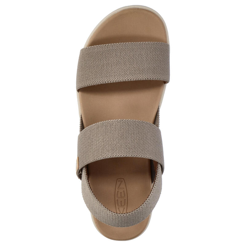 Sandale Keen Elle Backstrap gri pentru femei