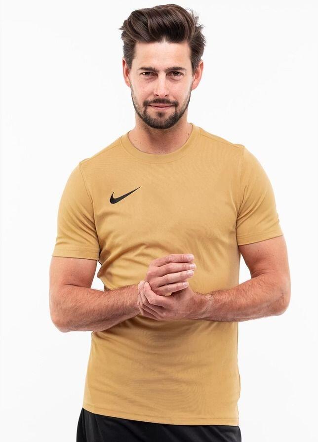 T-shirt da calcio uomo nike gold 1/4