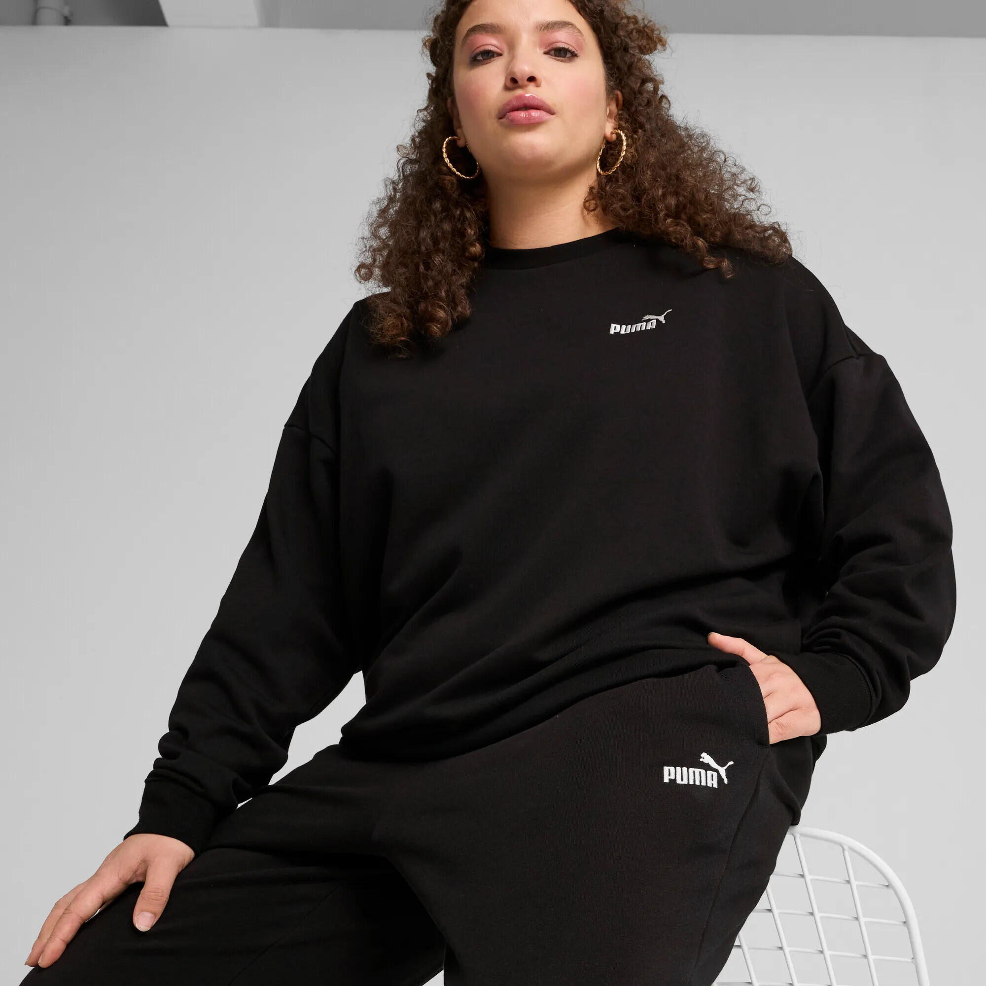 Pantalones de chándal ESS Small No. 1 Logo Mujer PUMA 7/7