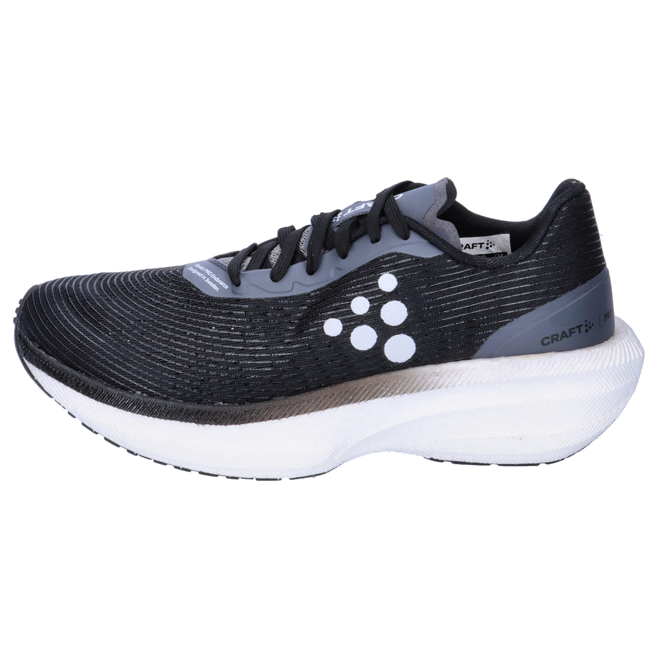 Craft Pro Endur Distance Women's Running Shoes 39.5 Black Mesh 2/7