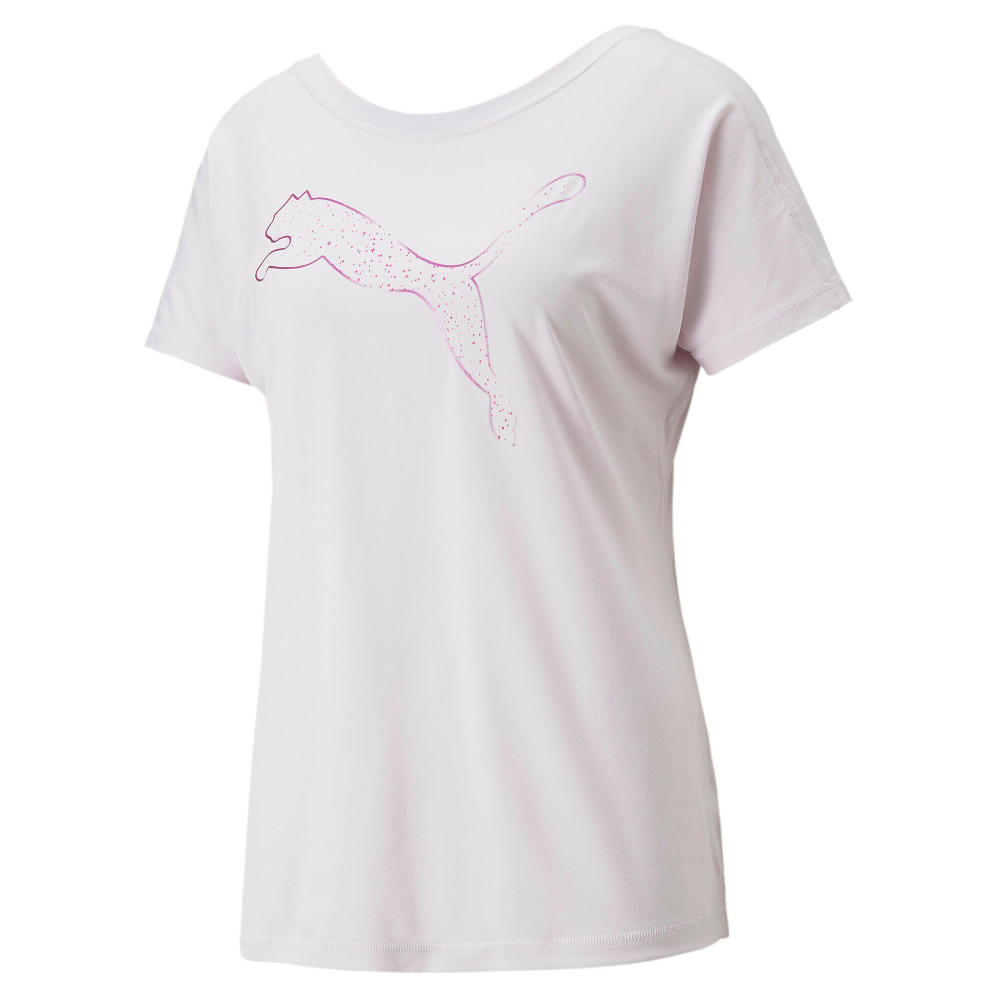 Puma Damen T-Shirt Train Fav Jersey Cat Tee 520260 2/6