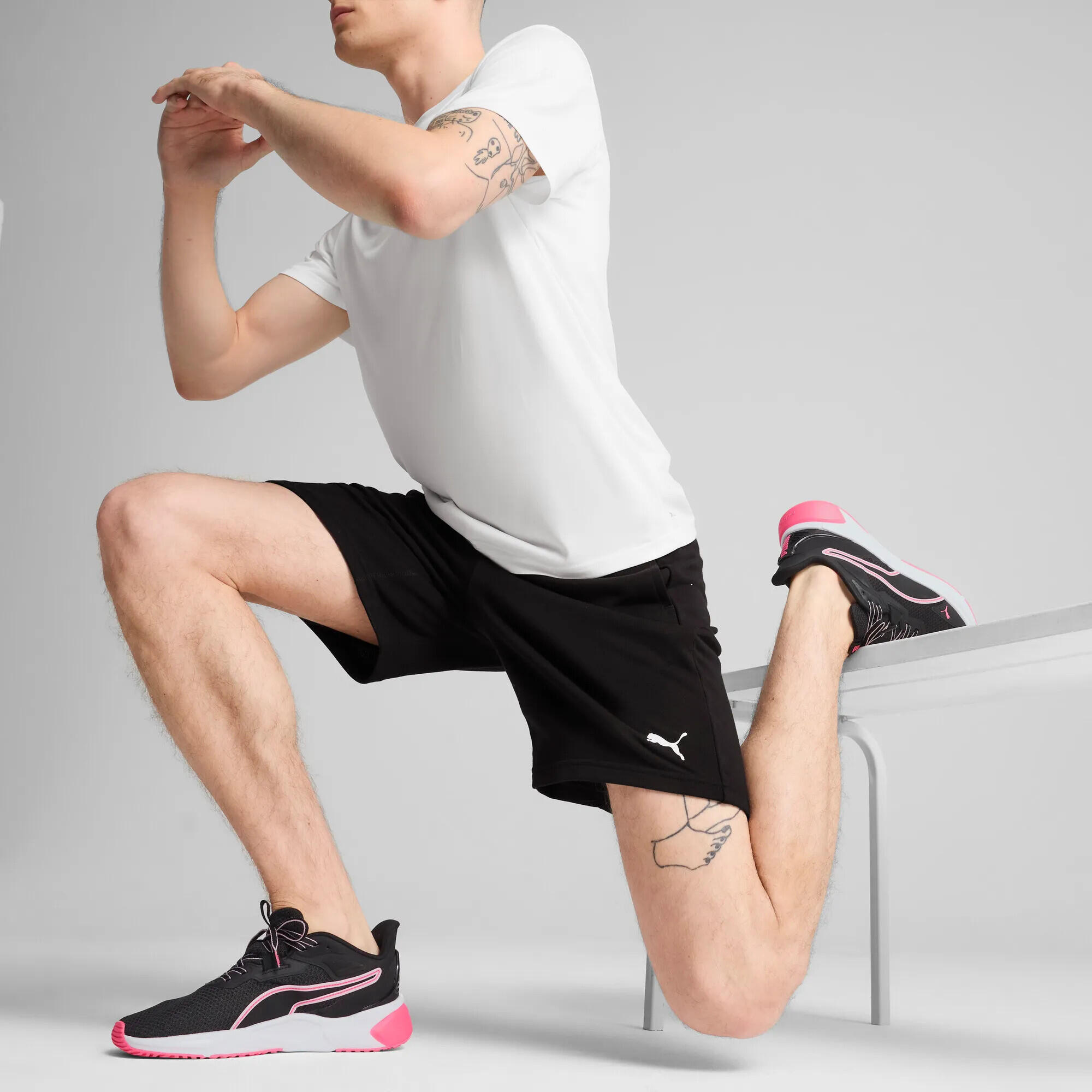 TAD ESSENTIALS 8" gebreide short voor heren PUMA 7/7