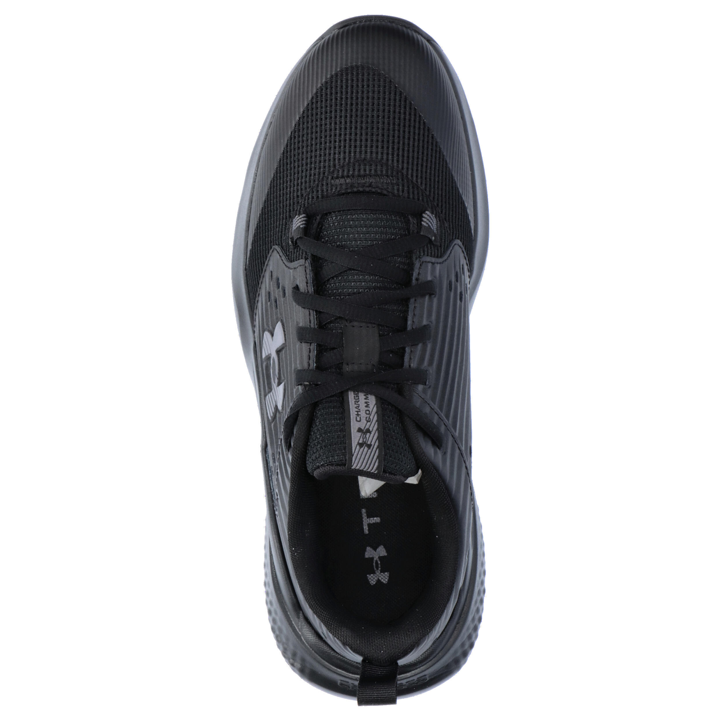 Under Armour Charged Commit 4 Trainingsschuhe Sneaker Herren 3026017 005 schwarz 5/15