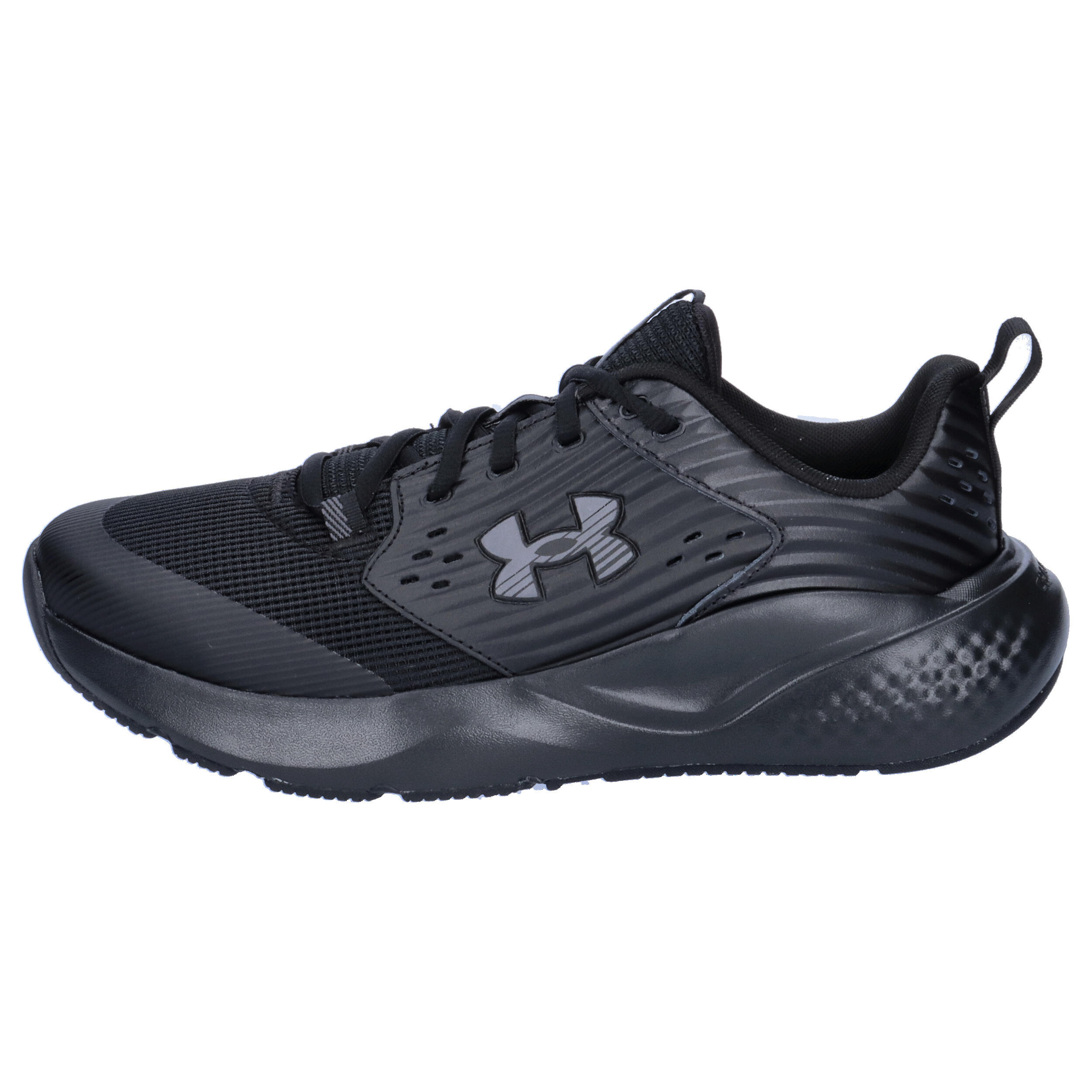 Under Armour Charged Commit 4 Trainingsschuhe Sneaker Herren 3026017 005 schwarz 10/15