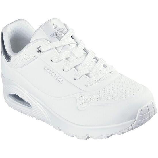 Zapatillas Skechers Uno - Golden Air, Blanco, Mujer