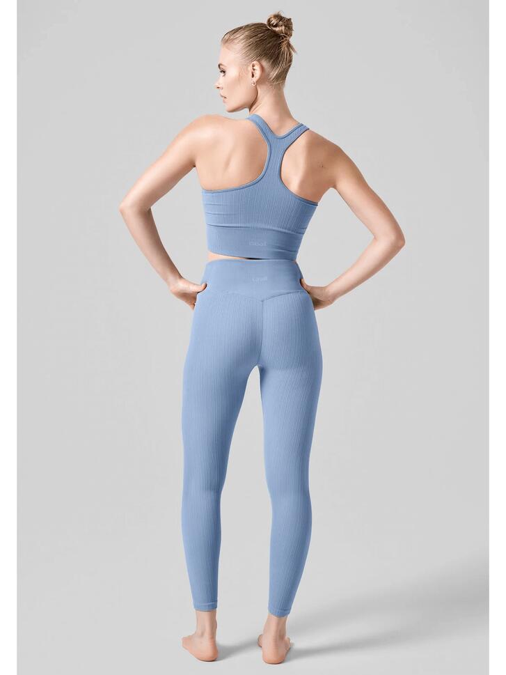 Damskie legginsy bezszwowe z wysokim stanem Casall Multi Rib