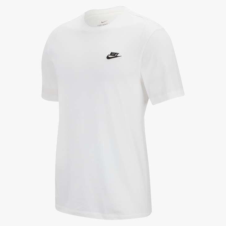 T-shirt uomo nike bianco 4/4