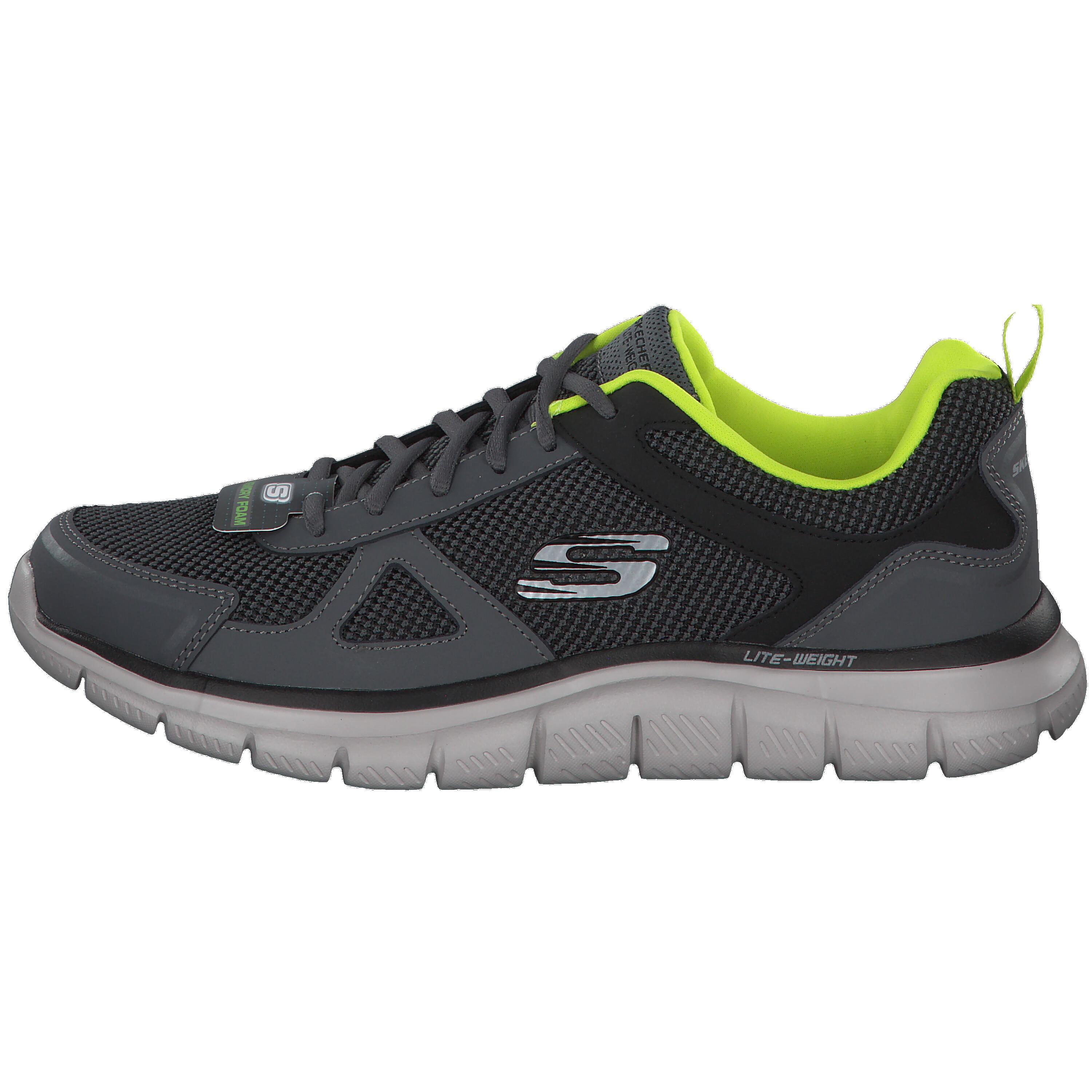 Skechers Track-Bucolo, Homme, Entraînement cardiaque, chaussures, gris 10/15