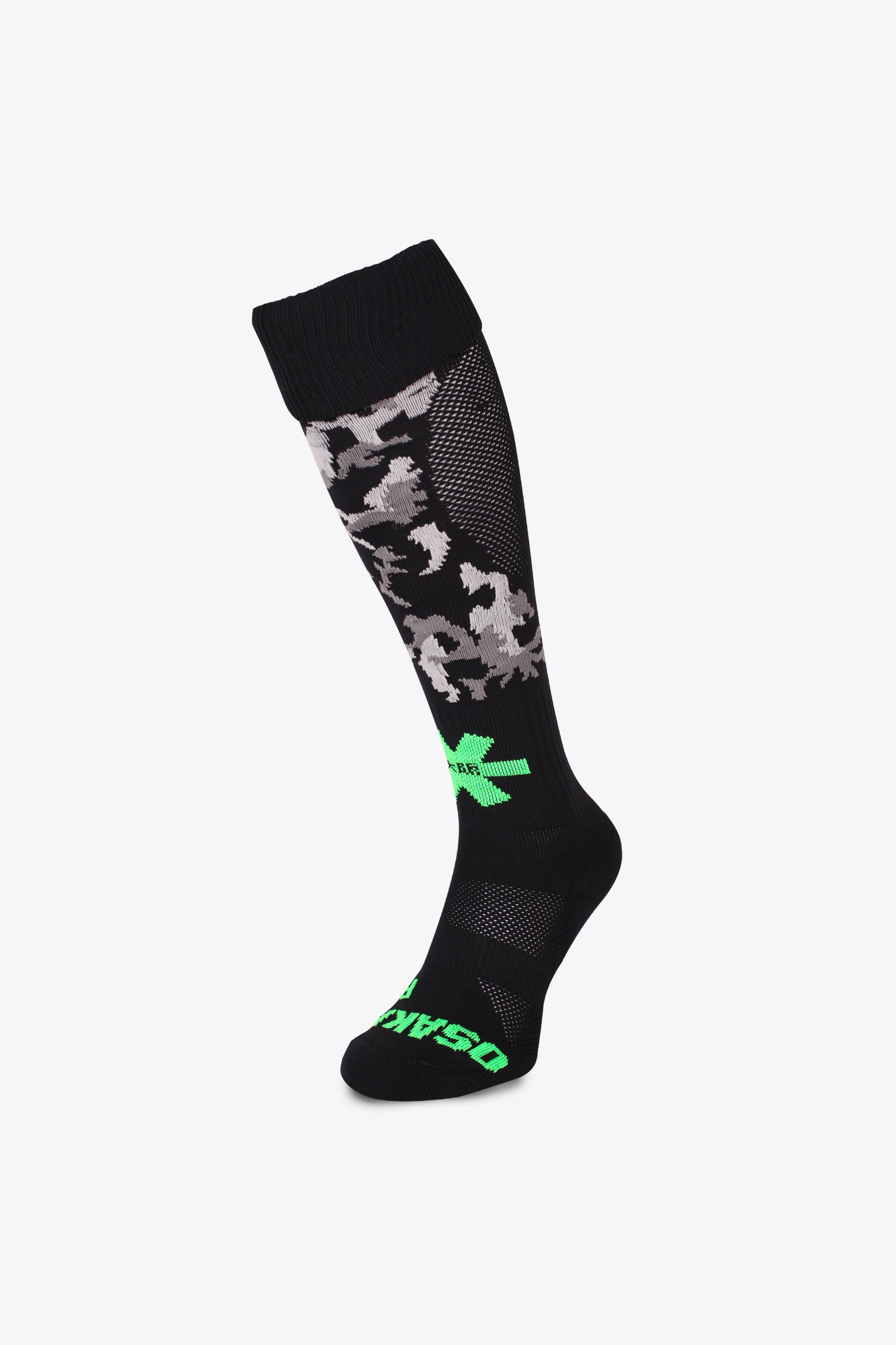 Osaka hockeysokken | Zwart-Camo 1/3