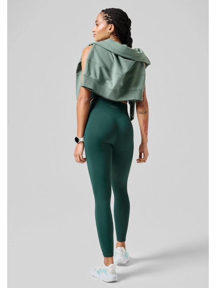 Damskie legginsy bezszwowe z wysokim stanem Casall Multi Rib