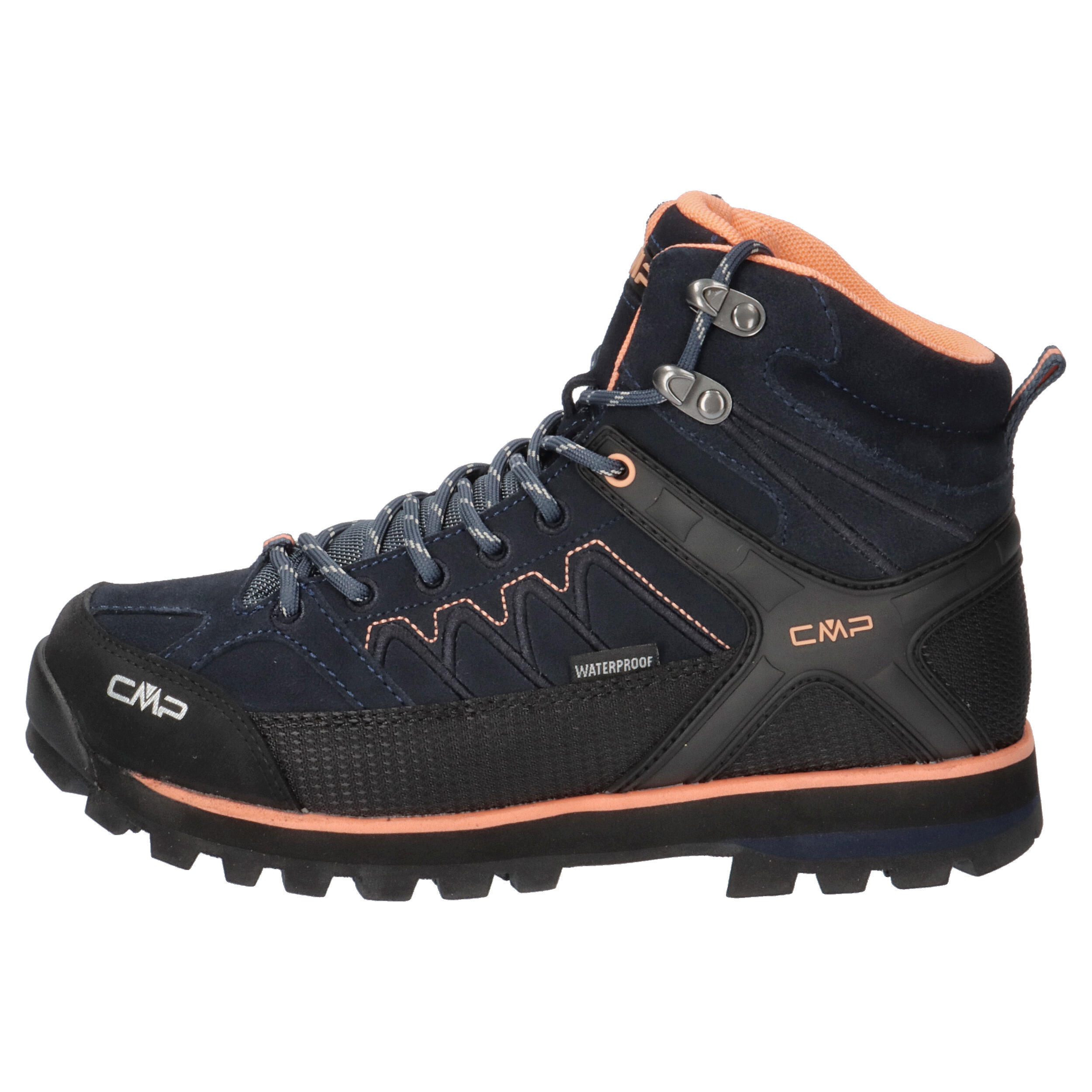 Buty trekkingowe damskie Moon Mid skóra wodoodporne 2/7