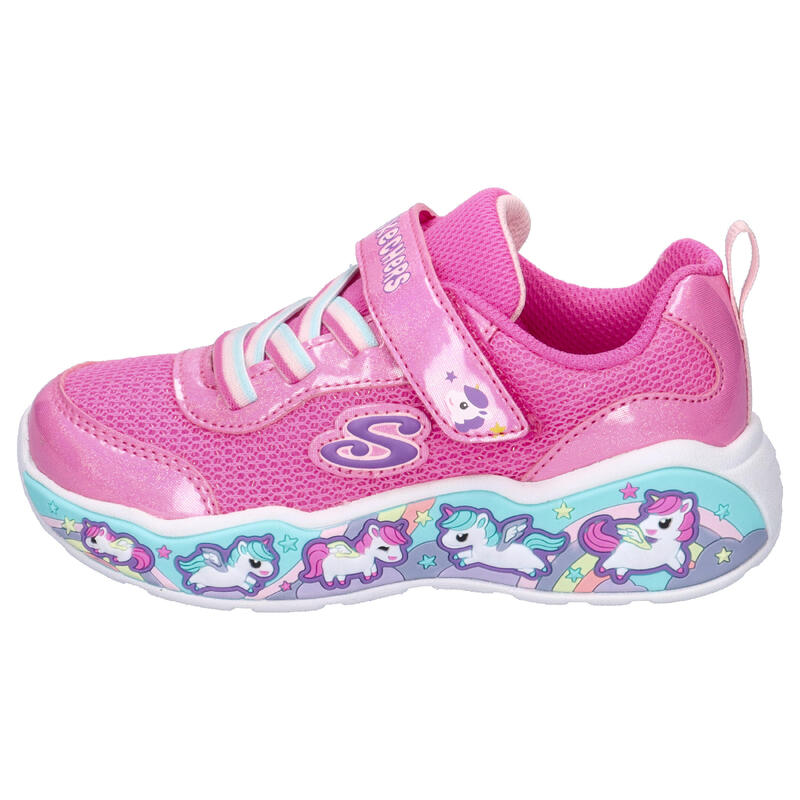 Pantofi sport copii Skechers Play Scene - Fun Squ, Roz