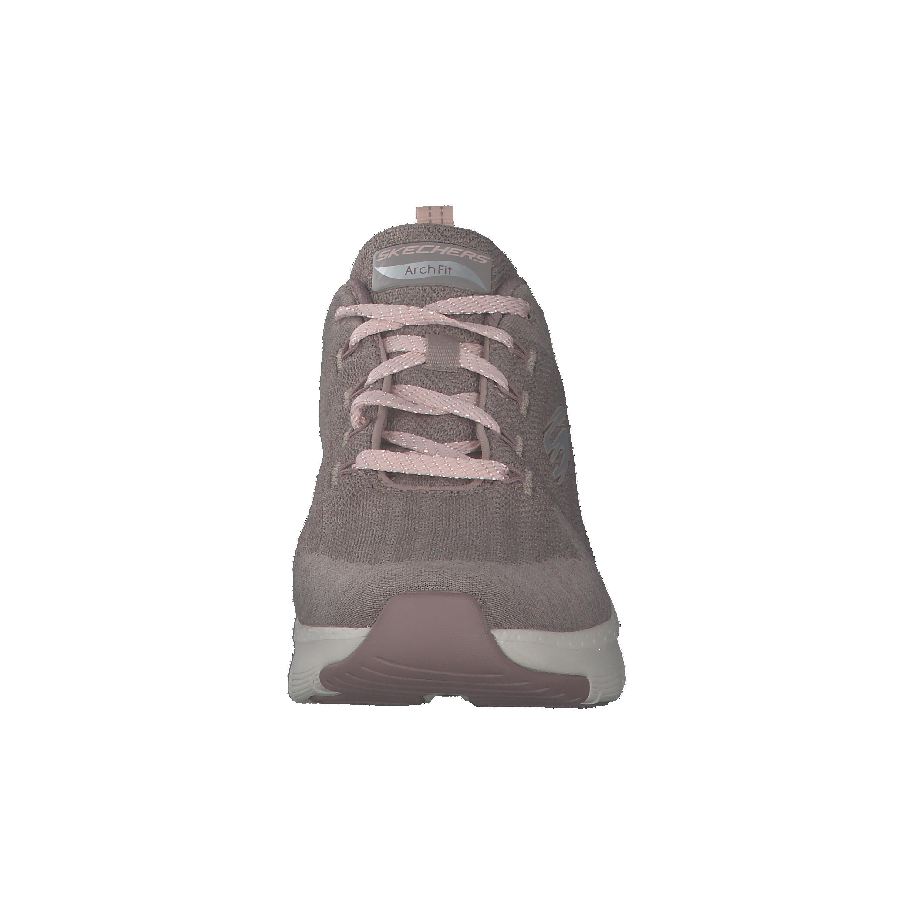 Sapatilhas Mulher Skechers Arch Fit Comfy Wave Bege 3/15
