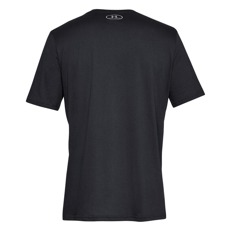 Tricou barbati Under Armour Sportstyle Left Chest, Negru