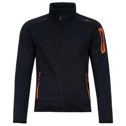 Pull-Over En Polaire Knit Tech Melange Noir - 3H60747N-44UE