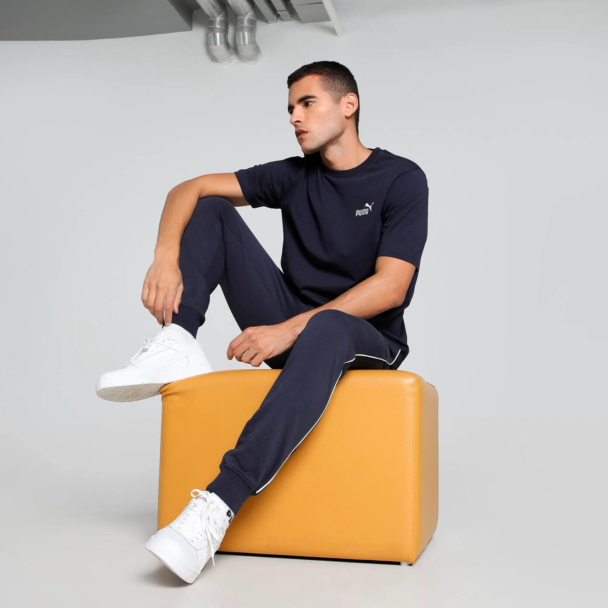 T-shirt Essentials con logo piccolo N. 1 da uomo PUMA 13/13