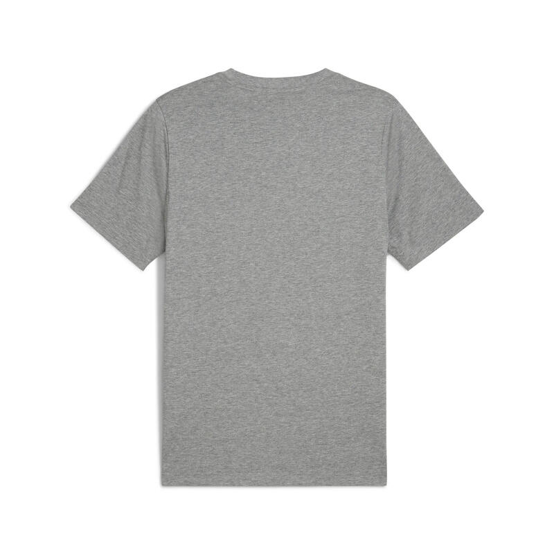 Tricou bărbați logo mic mâneci scurte Essentials Small No. 1, alb PUMA