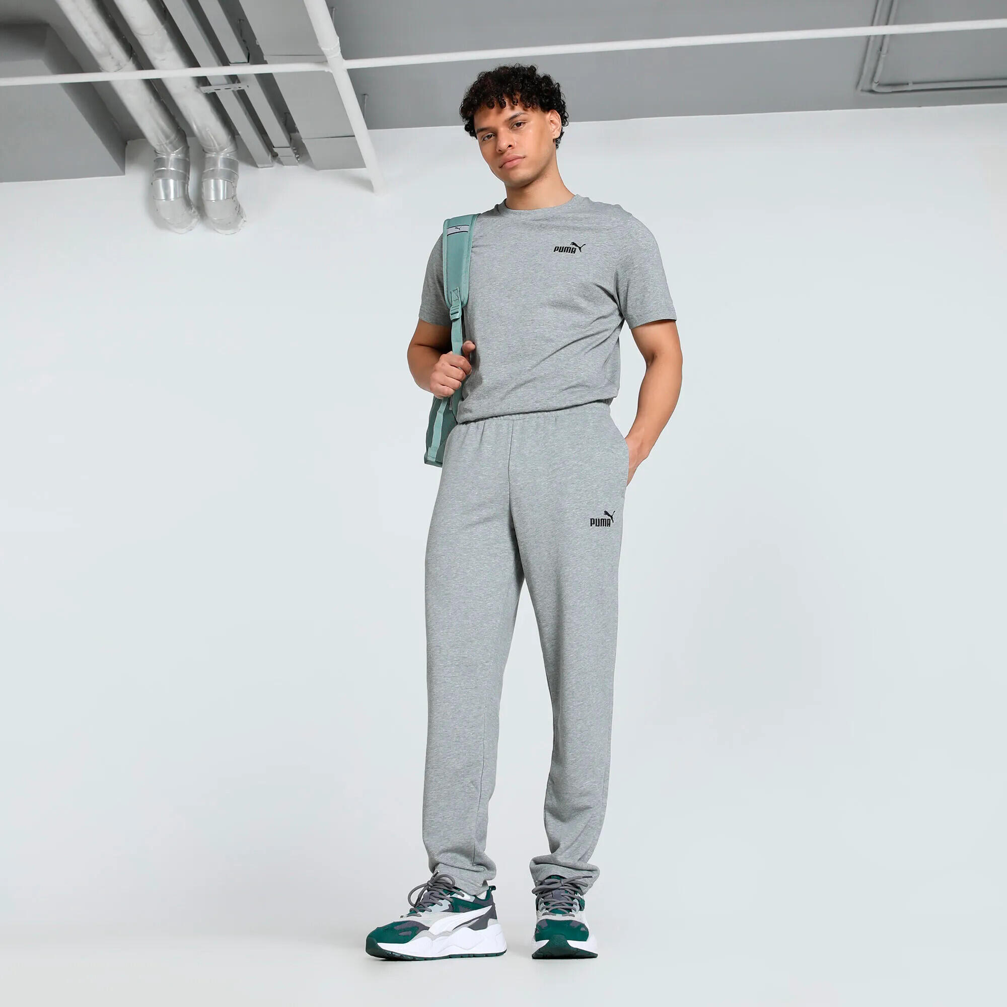 T-shirt Essentials con logo piccolo N. 1 da uomo PUMA 7/7