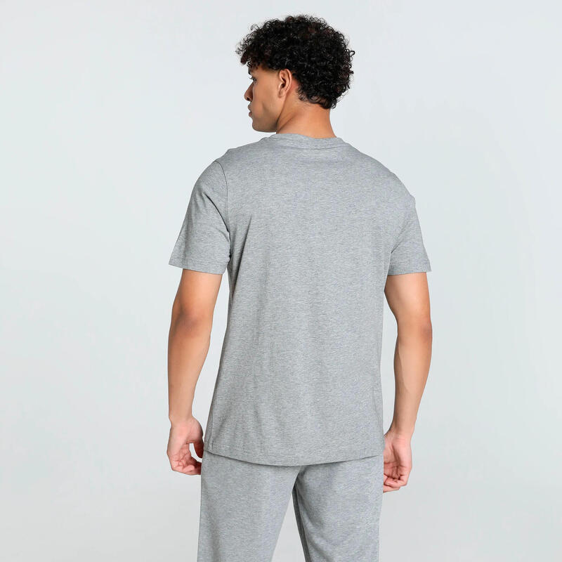 Tricou bărbați logo mic mâneci scurte Essentials Small No. 1, alb PUMA
