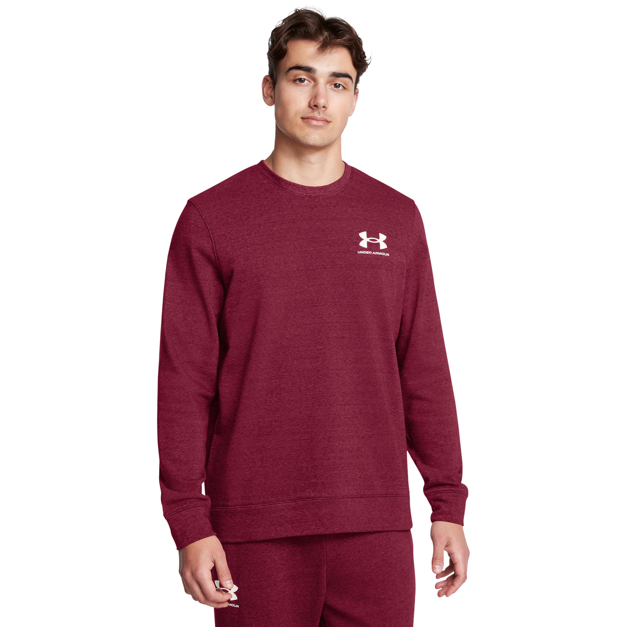 Under Armour Herren Langarmshirt Rival Terry LC Crew 1370404 6/7