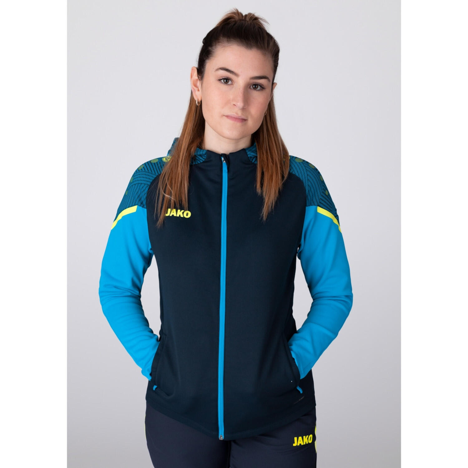 Giacca della tuta con cappuccio da donna Jako Performance 5/7