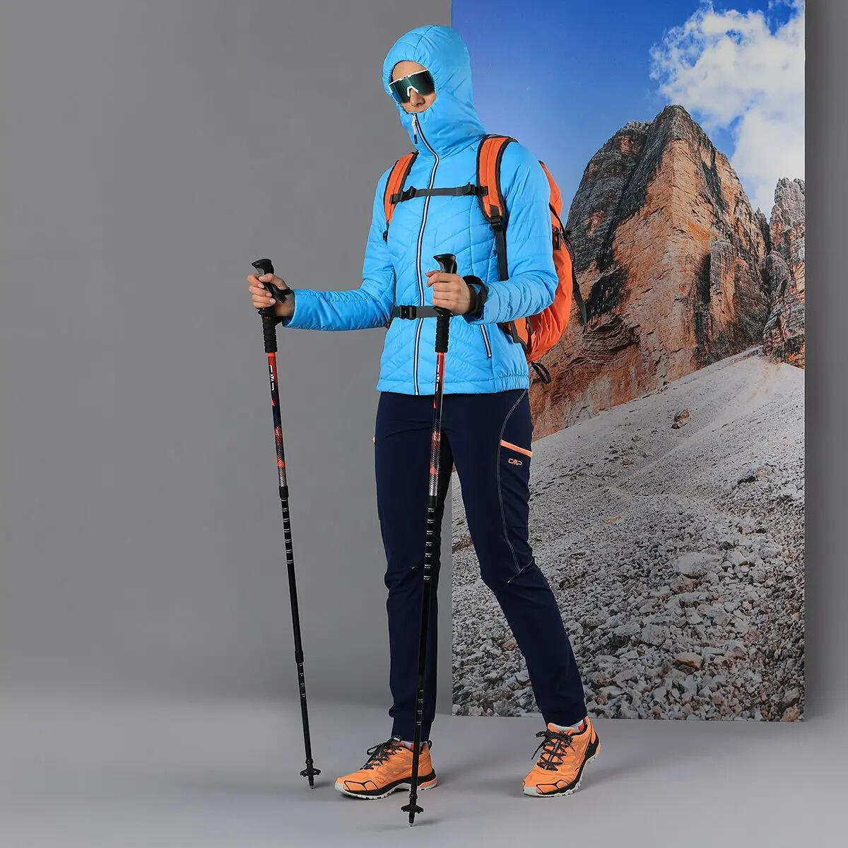 Doudoune à capuche femme CMP 2/5