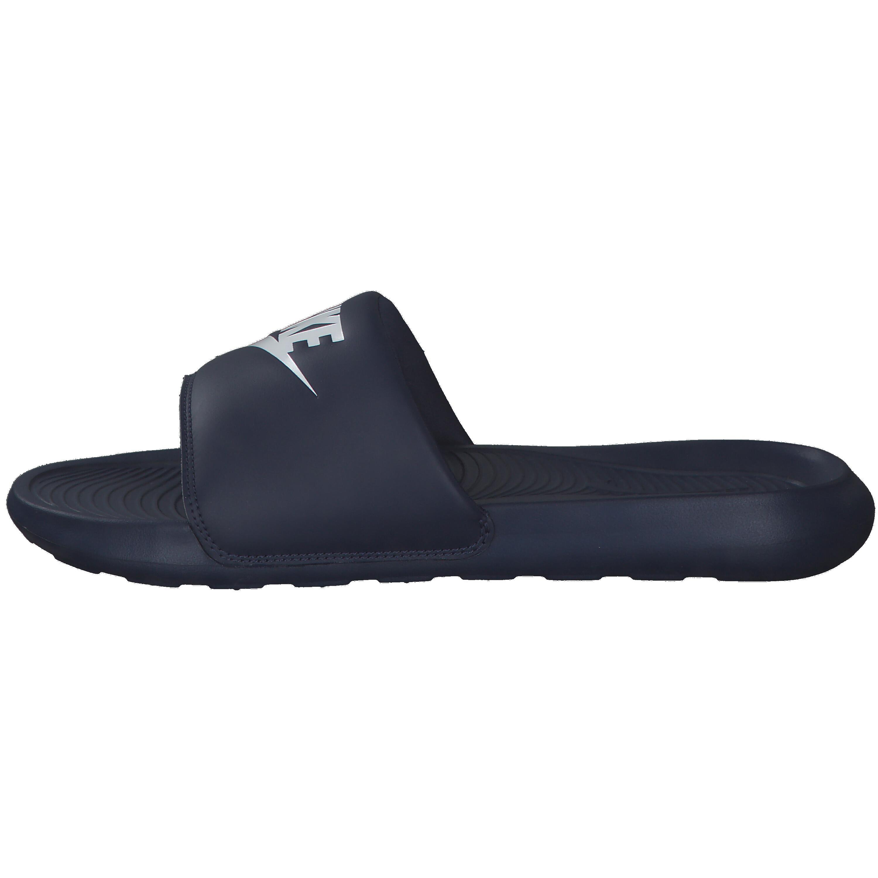 Sandales Nike Victori One bleu marine confortables 2/7