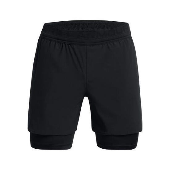 Short tissé 2 en 1 Under Armour Peak