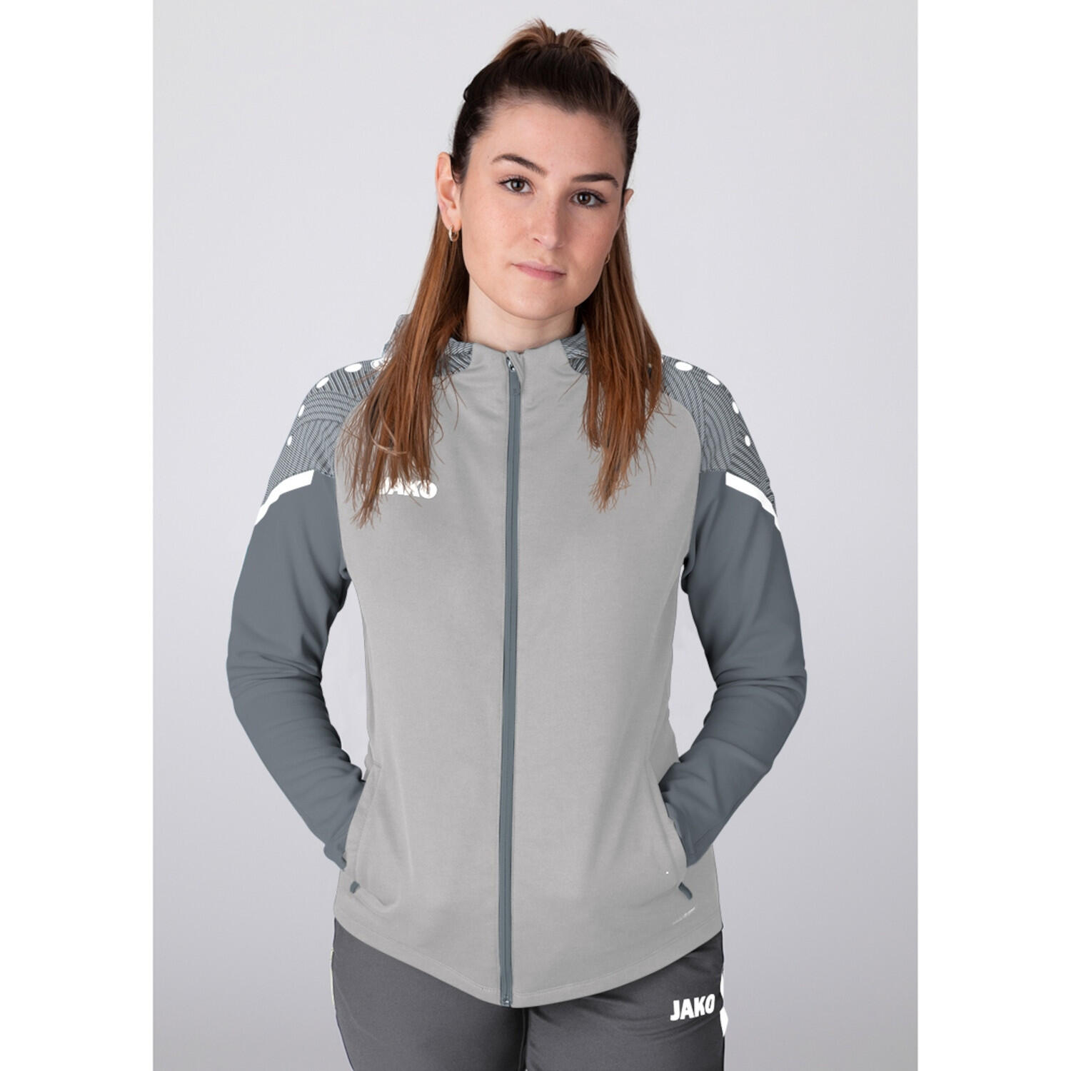 Casaco de fato de treino para desporto feminino com capuz Jako Performance 5/7