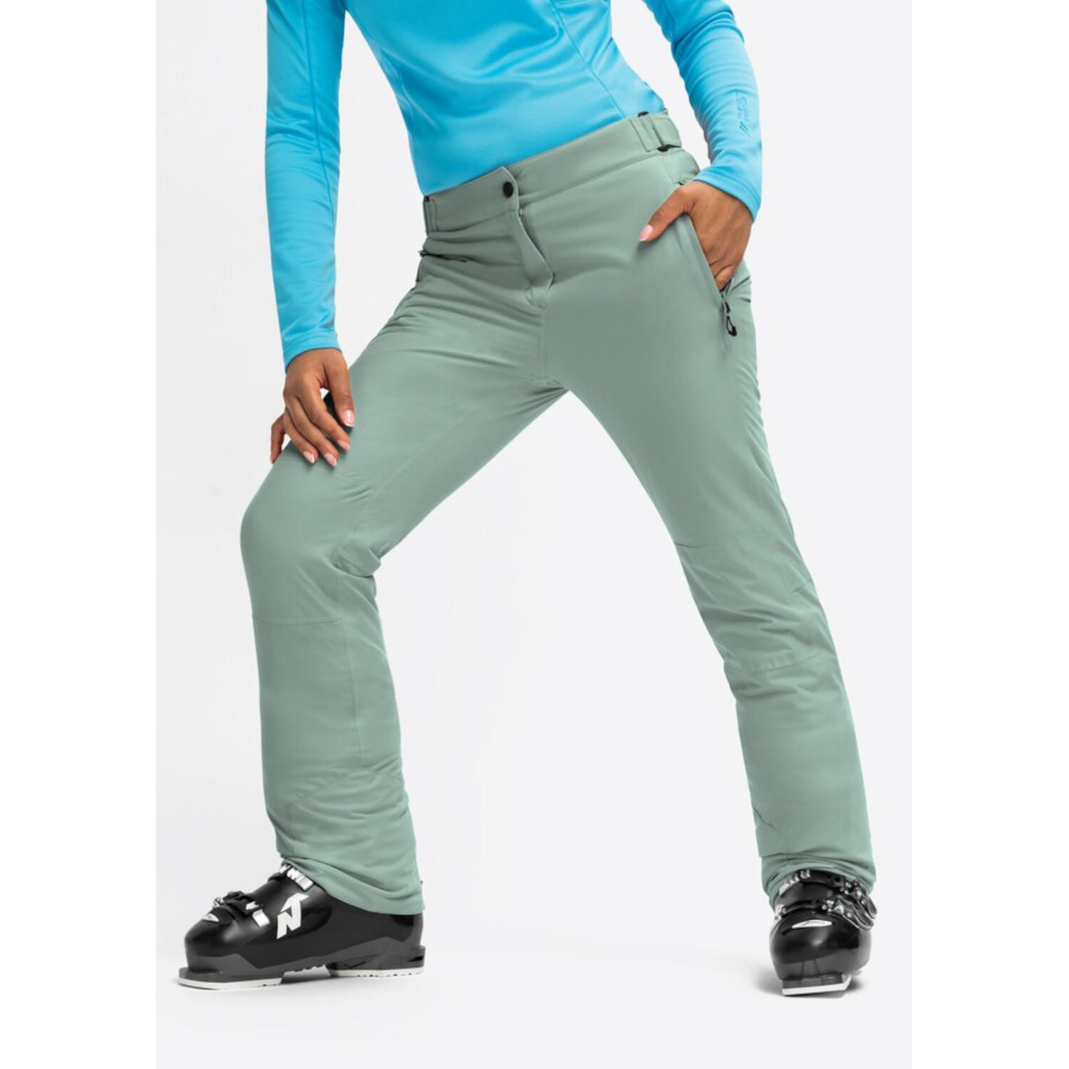 Pantaloni da sci da donna Maier Sports Vroni slim 2.0 5/6