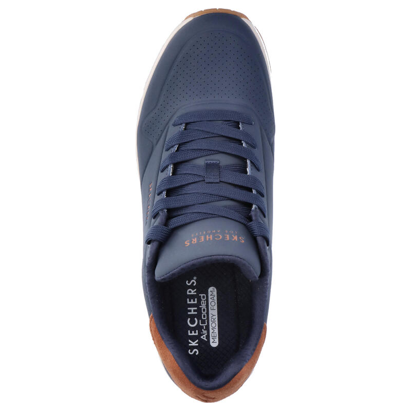Pantofi sport barbati Skechers Uno - Suited On Air, Albastru