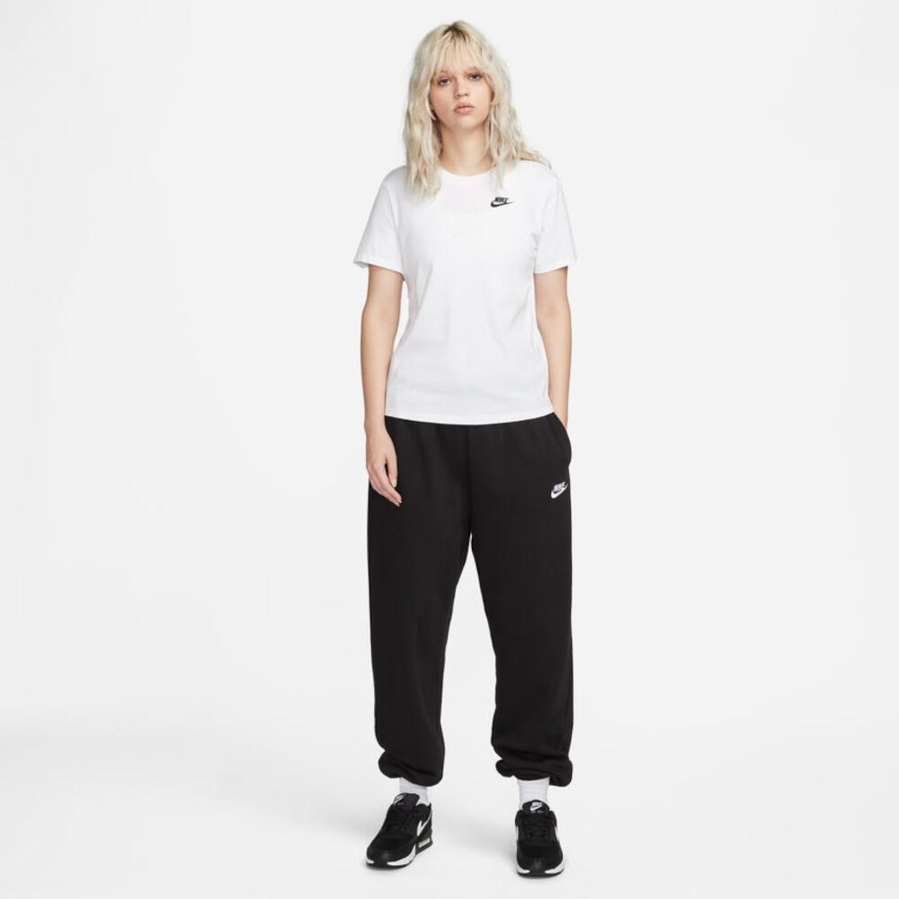 T-shirt donna nike club essentials - bianco 3/5